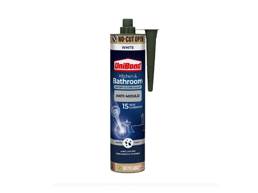 UniBond Anti Mould Kitchen/Bathroom Cartridge White 280ml 3036446 3036446