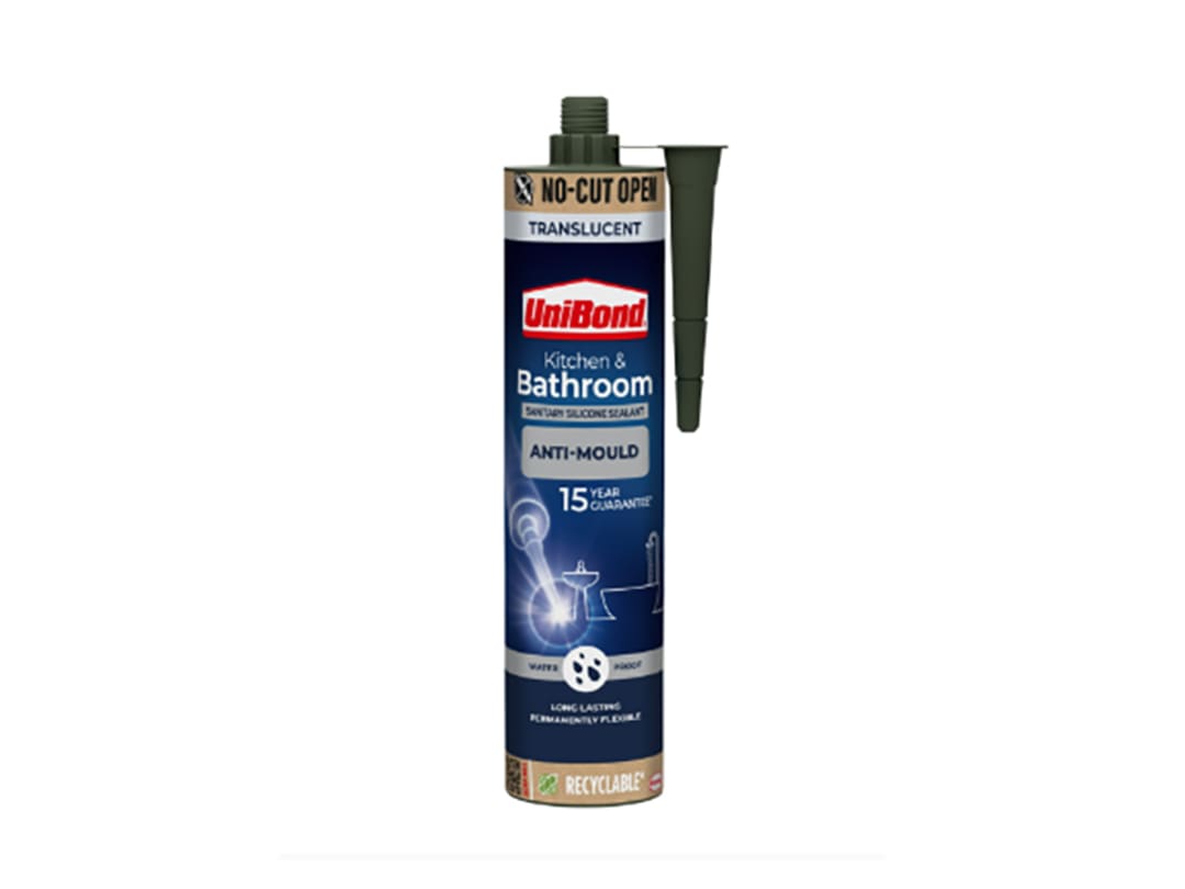 UniBond Anti Mould Kitchen/Bathroom Cartridge Translucent 280ml 3036447 3036447