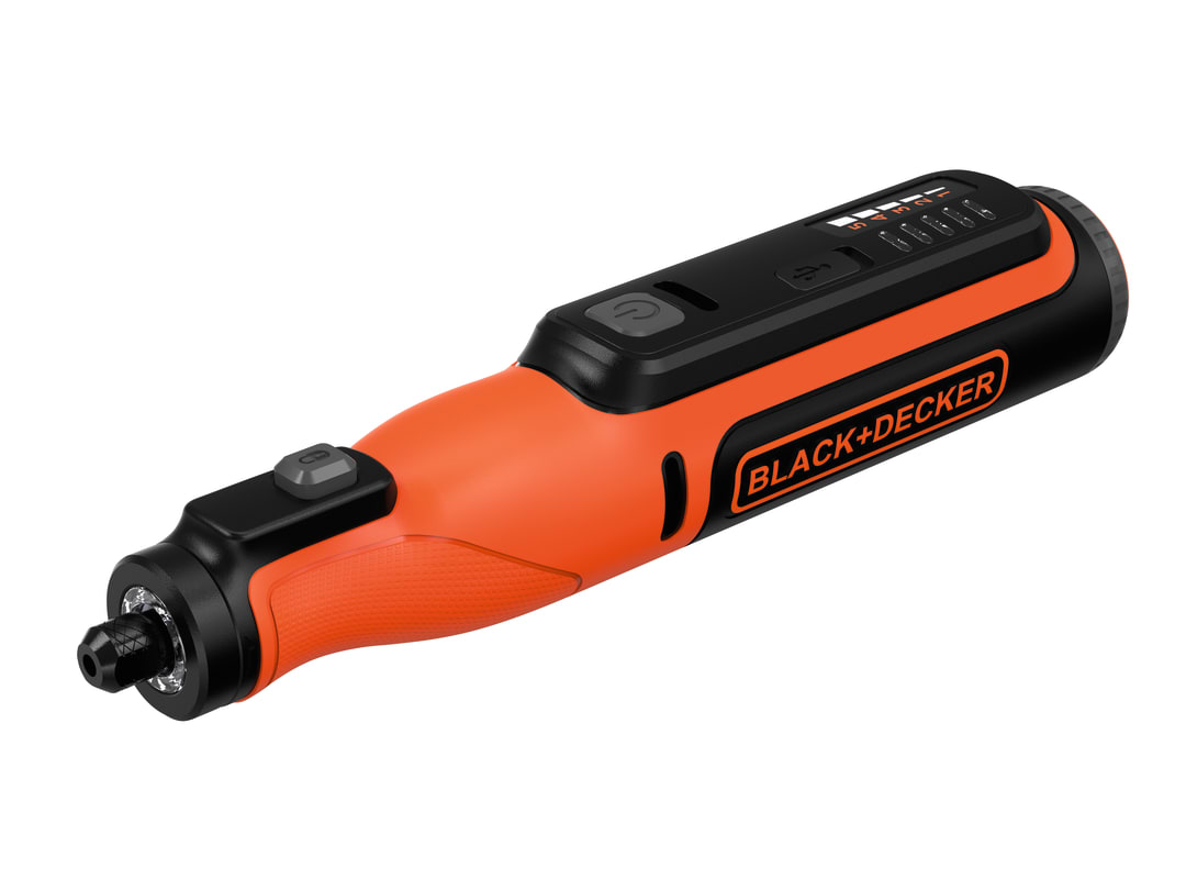 BLACK + DECKER BCRT8IK Rotary Tool 7.2V BCRT8IK-XJ