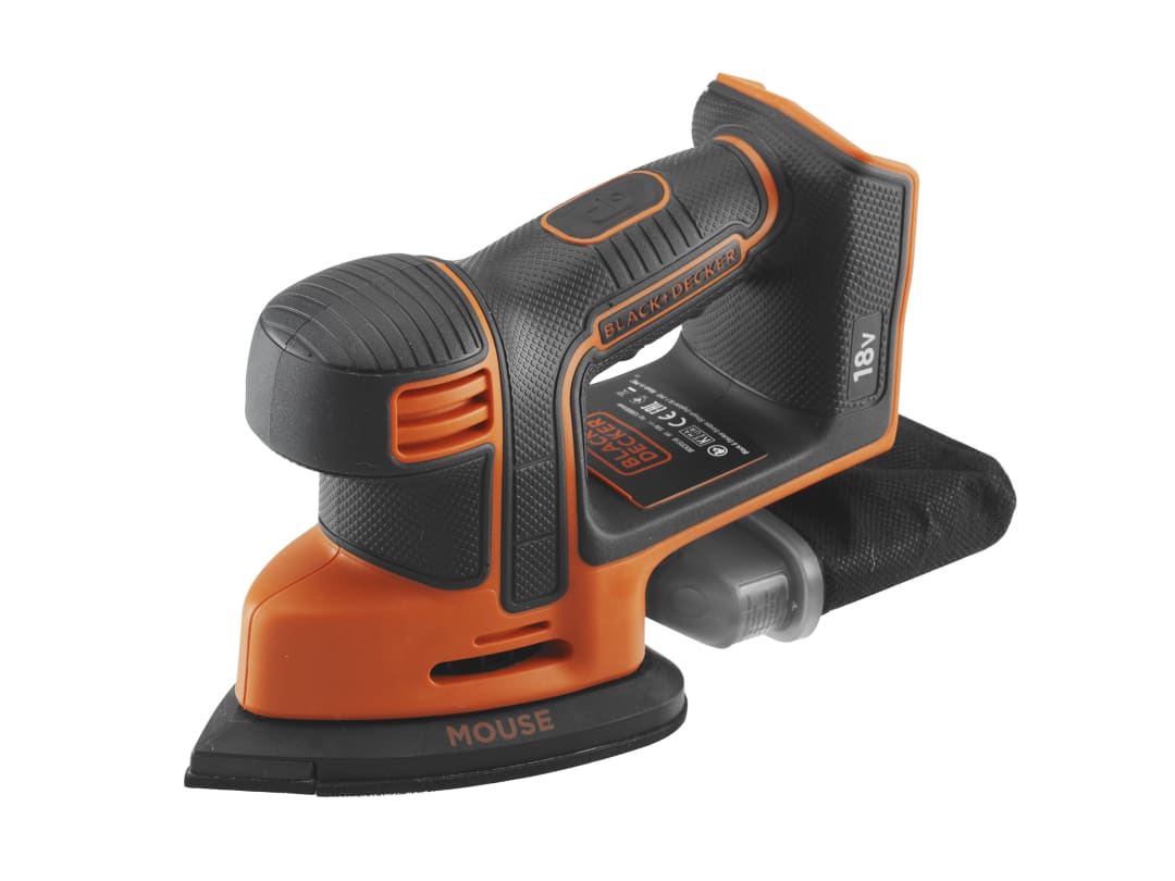BLACK + DECKER BDCDS18 Mouse® Detail Sander 18V 1 x 1.5Ah Li-ion BDCDS18-GB