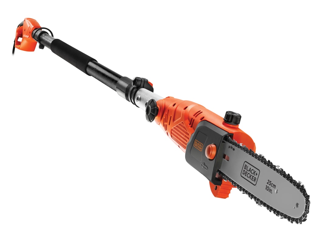 BLACK + DECKER PS7525 Corded Pole Saw 25cm Bar 800W 240V PS7525-GB