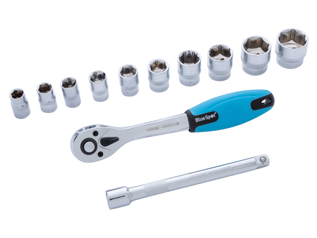 BlueSpot Tools 3/8in Drive Socket Set of 12 01502