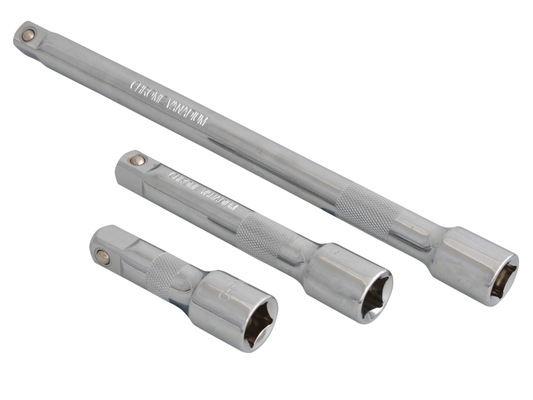 BlueSpot Tools 1/2in Square Drive CV Extension Bar Set 3 Piece 02070