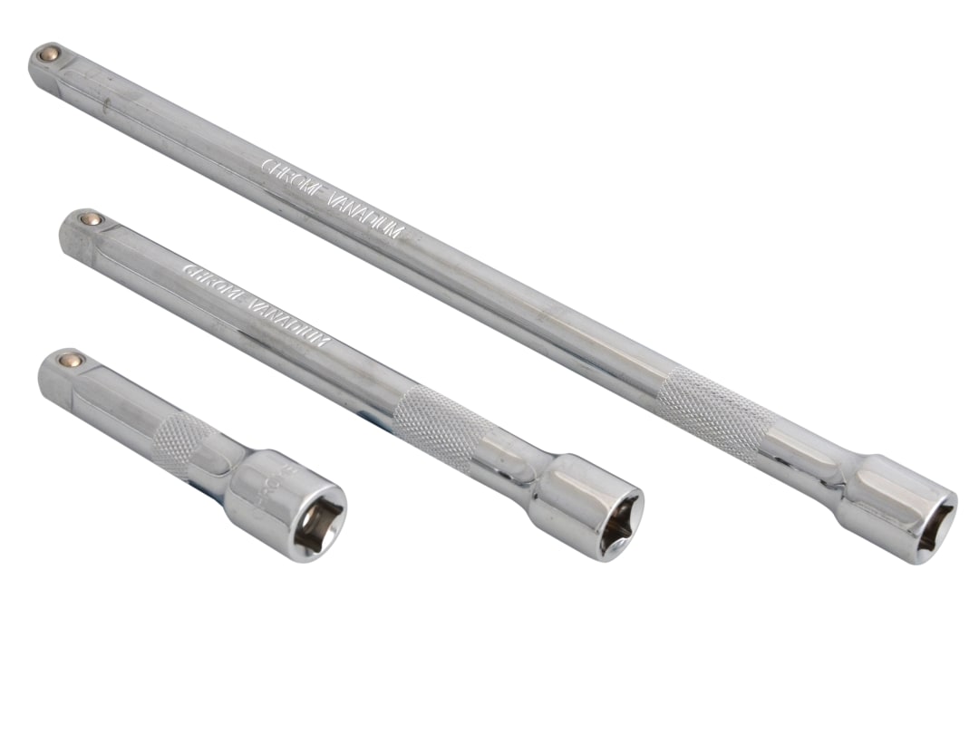 BlueSpot Tools 3/8in Square Drive CV Extension Bar Set 3 Piece 02072
