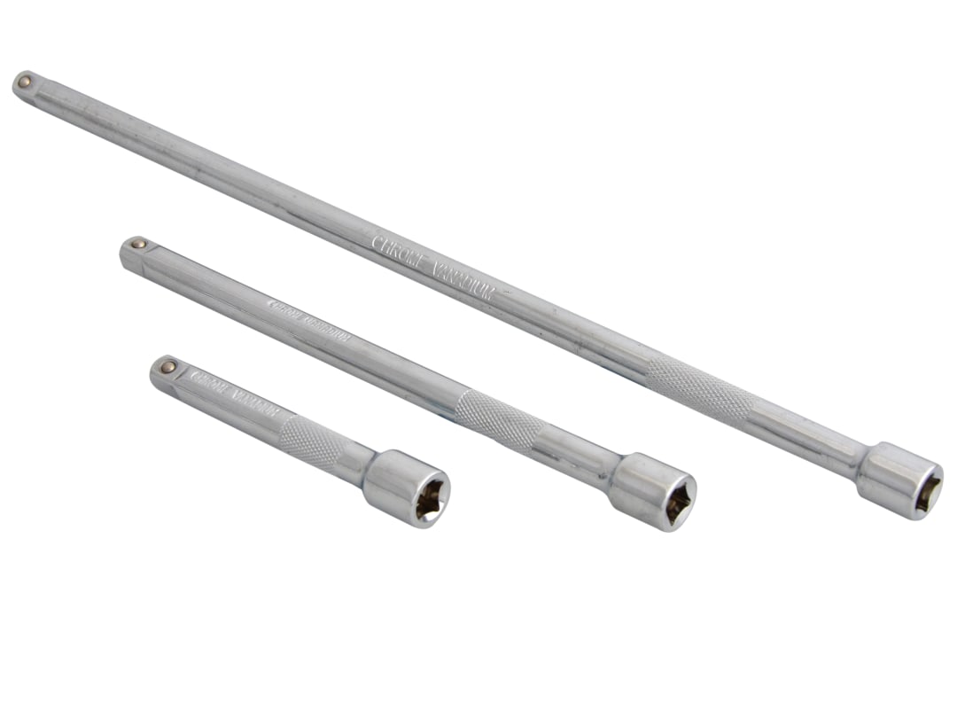 BlueSpot Tools Square Drive CV Extension Bar Set 3 Piece 02074