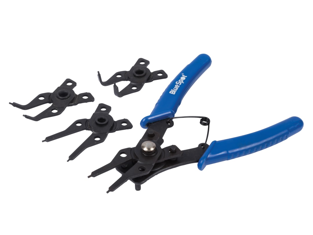 BlueSpot Tools 4-in-1 Circlip Pliers 08701