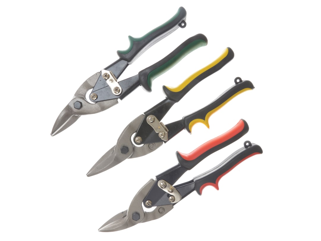 BlueSpot Tools Aviation Tinsnips Set, 3 Piece 09305
