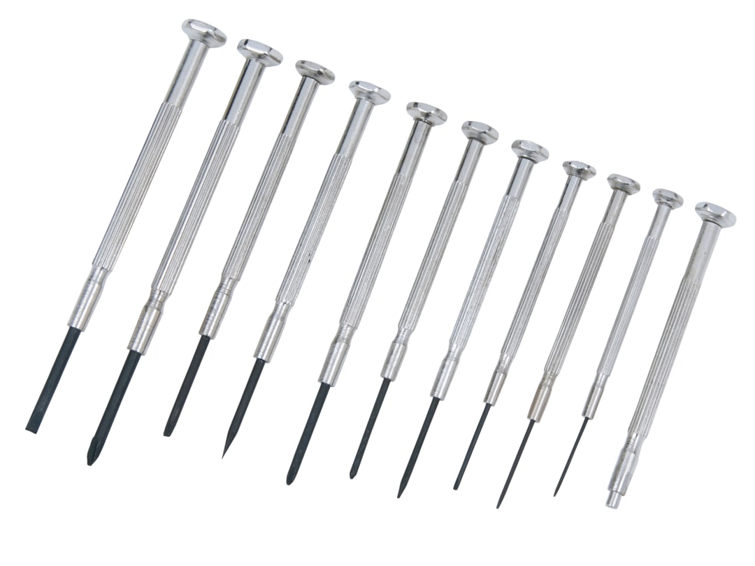 BlueSpot Tools Precision Screwdriver Set, 11 Piece 12607