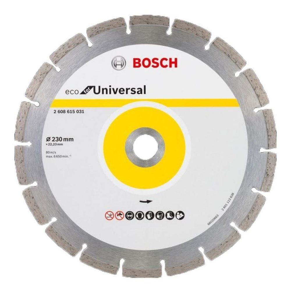 Bosch 230mm Diamond Cutting Disc ECO For Universal - 2608615031 230mm