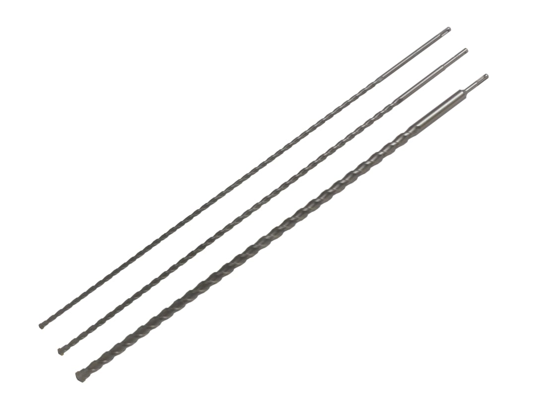 BlueSpot Tools SDS Plus Drill Bit 1000mm Set, 3 Piece 20004