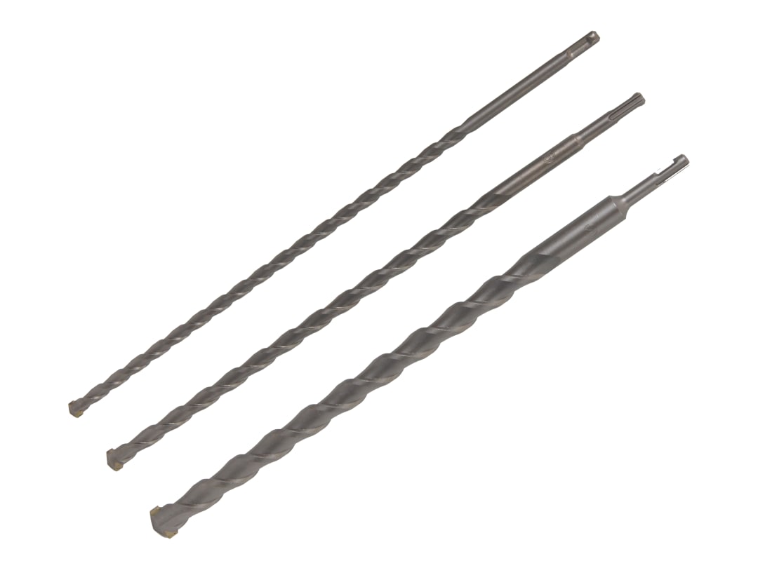 BlueSpot Tools SDS Plus Drill Bit 450mm Set, 3 Piece 20006