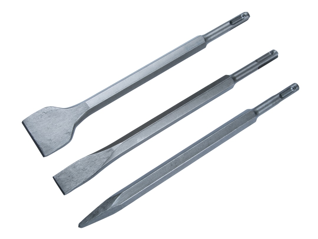 BlueSpot Tools SDS Plus Chisel Set, 3 Piece 20012