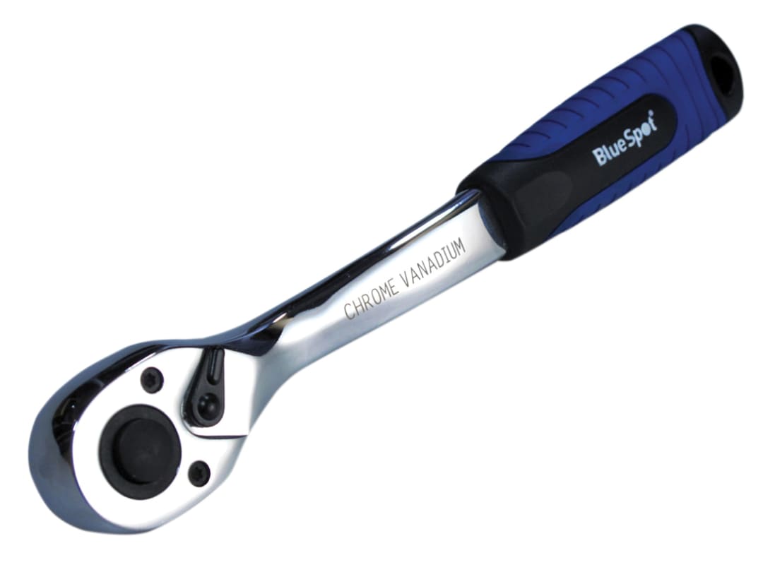 BlueSpot Tools Soft Grip Ratchet 72 Teeth 1/4in Drive 2010