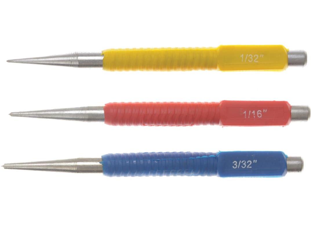 BlueSpot Tools Centre Punch Set, 3 Piece 22441