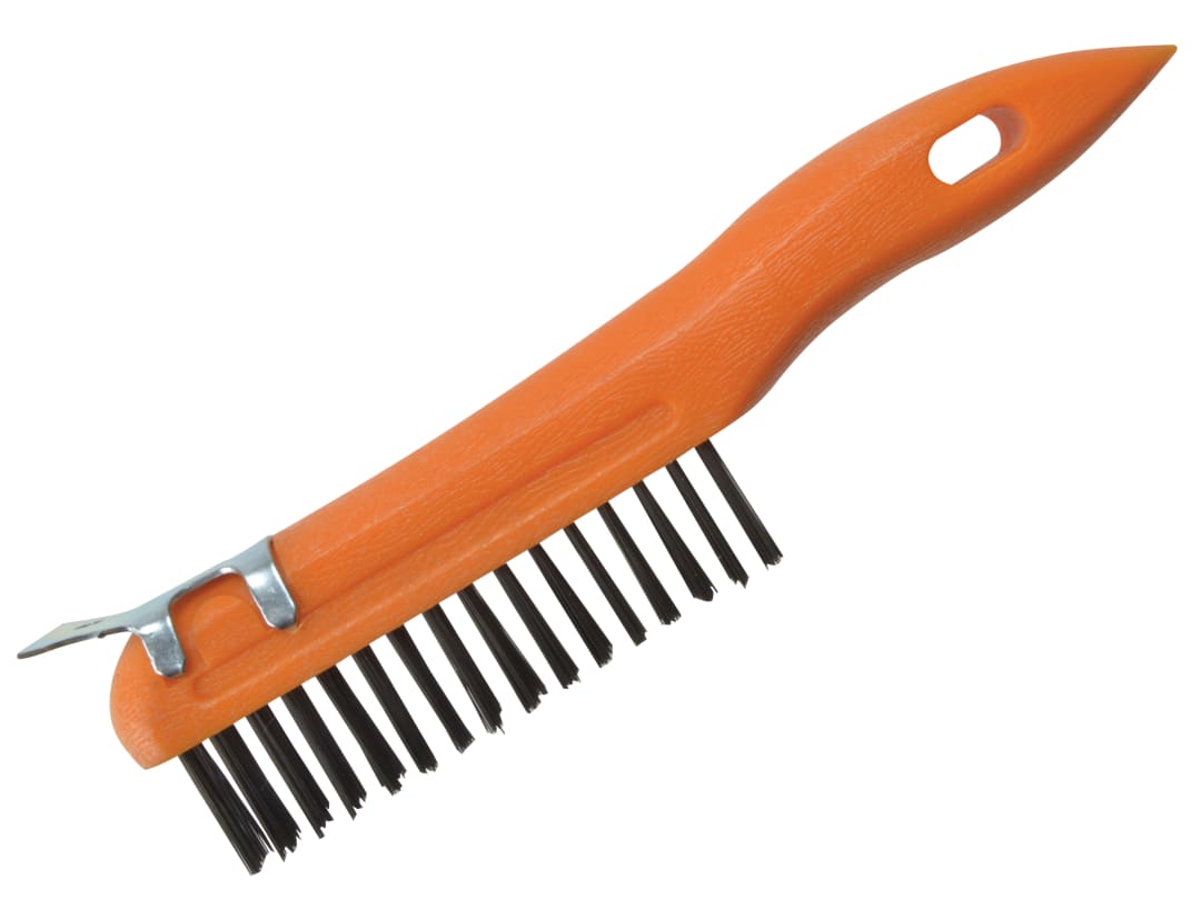 BlueSpot Tools Plastic Wire Brush & Scraper 22523