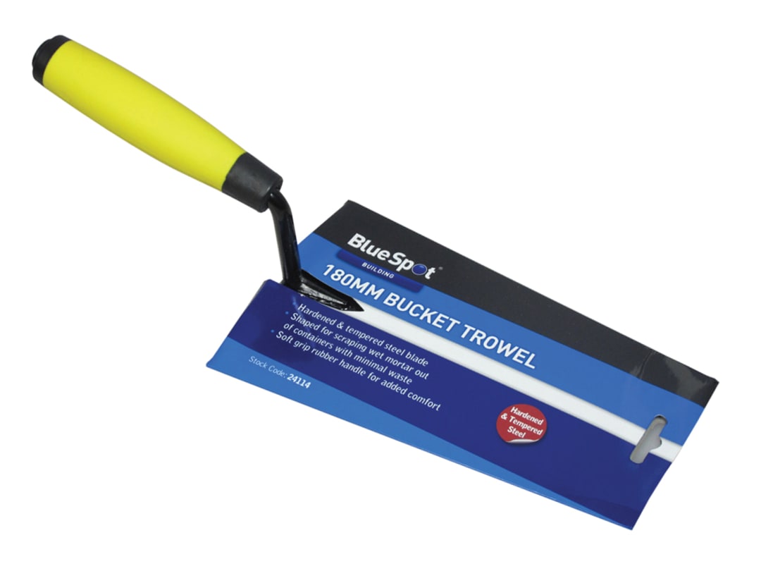 BlueSpot Tools Soft Grip Bucket Trowel 180mm (7in) 24114