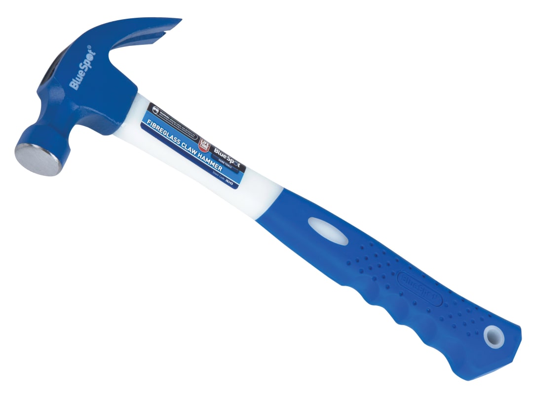 BlueSpot Tools Claw Hammer Fibreglass Shaft 570g (20oz) 26147
