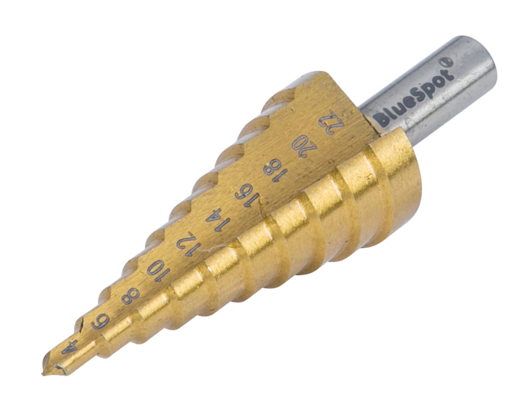 BlueSpot Tools HSS Step Drill 4-22mm 32050