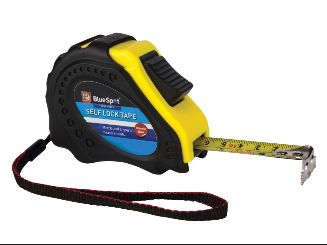 BlueSpot Tools Easy Read Magnetic Pocket Tape 7.5m/25ft (Width 22mm) 33006
