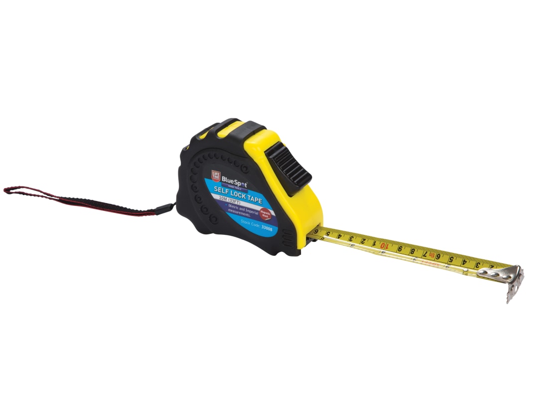 BlueSpot Tools Easy Read Magnetic Pocket Tape 10m/33ft (Width 23mm) 33008
