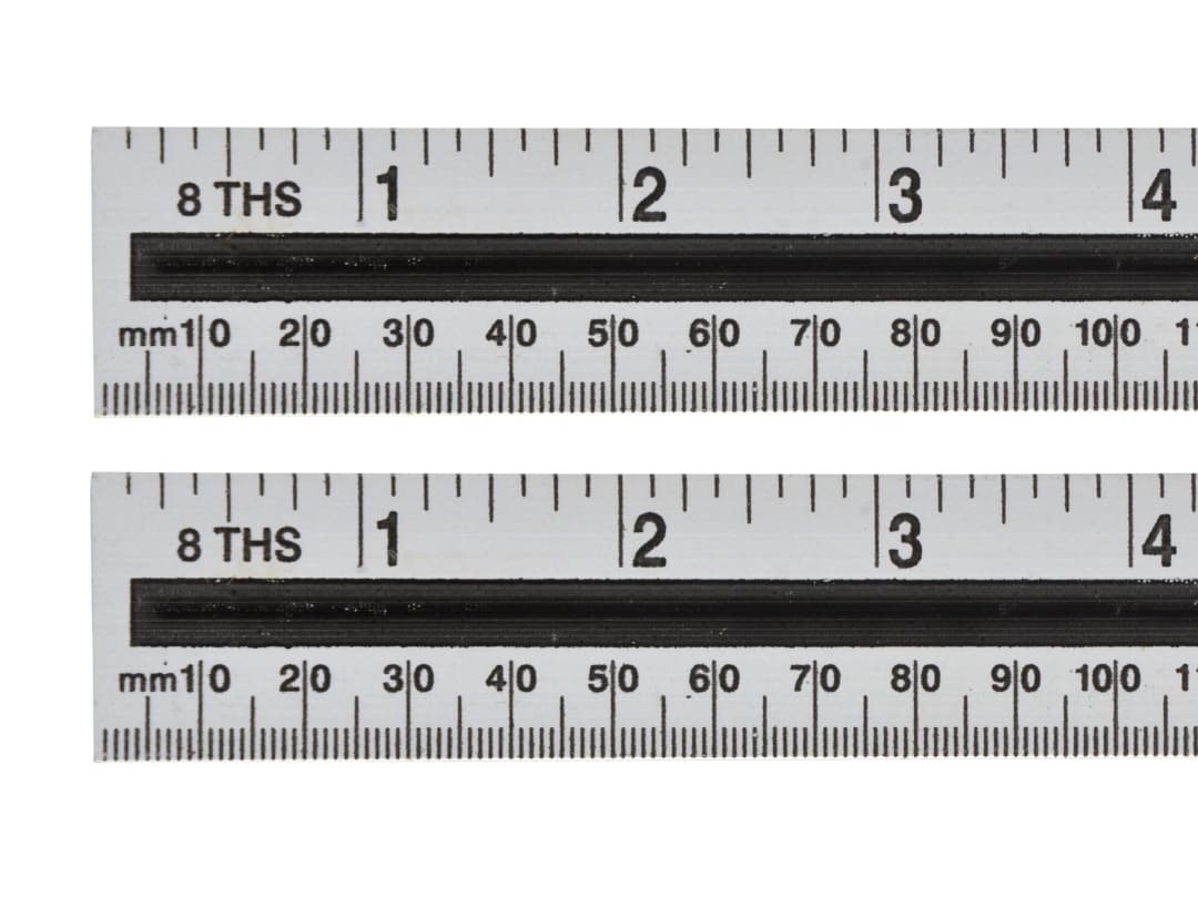 BlueSpot Tools Aluminium Ruler 150mm (6in) 33930