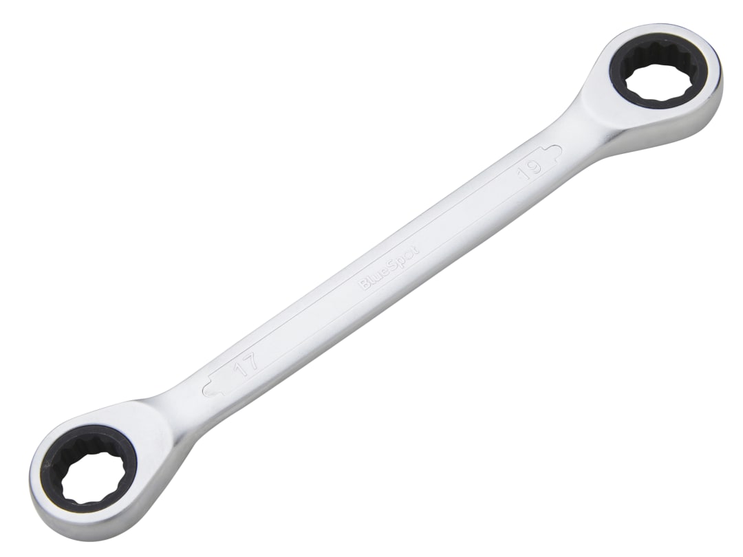 BlueSpot Tools Double End Ratchet Spanner (17-19mm) 5136