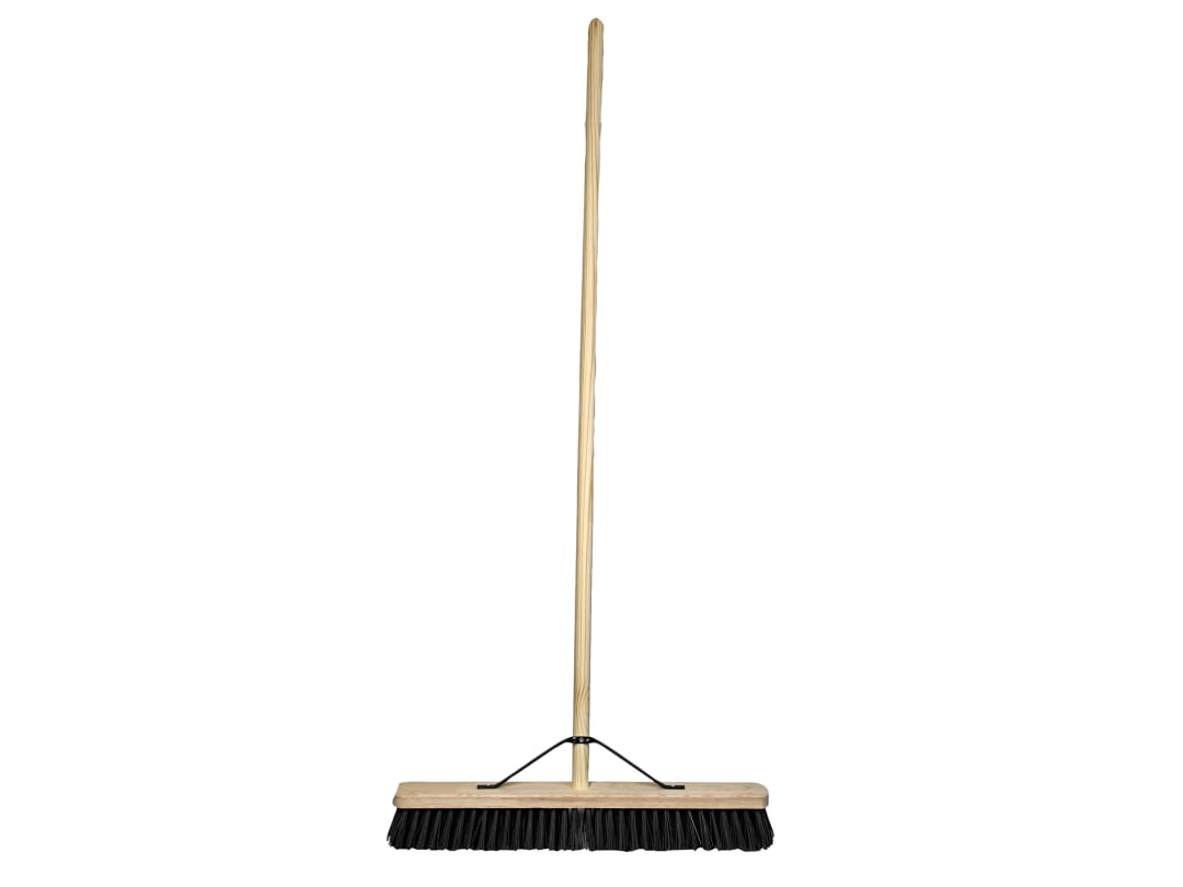 Faithfull Assembled FSC PVC Broom 600mm (24in) FF/H.16BLK/HS45