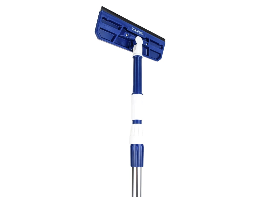 Faithfull Window Cleaning Mop & Telescopic Pole Set FAIWFBMOPS
