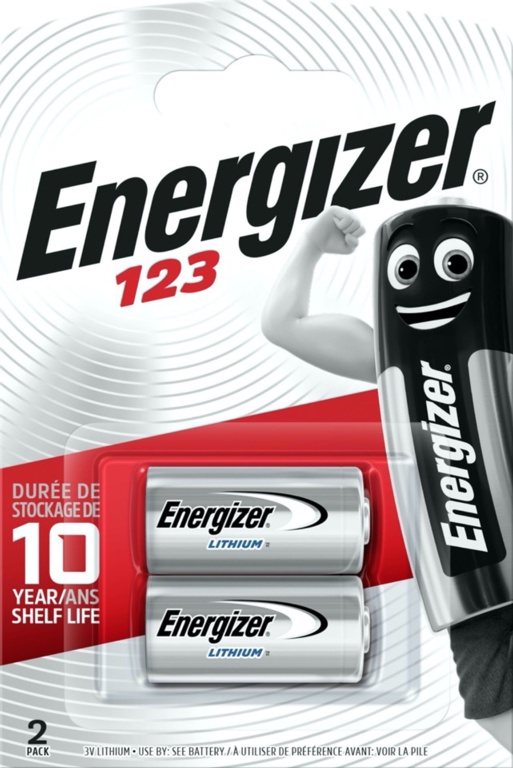 Energizer® Energizer Lithium CR123 Battery S5298