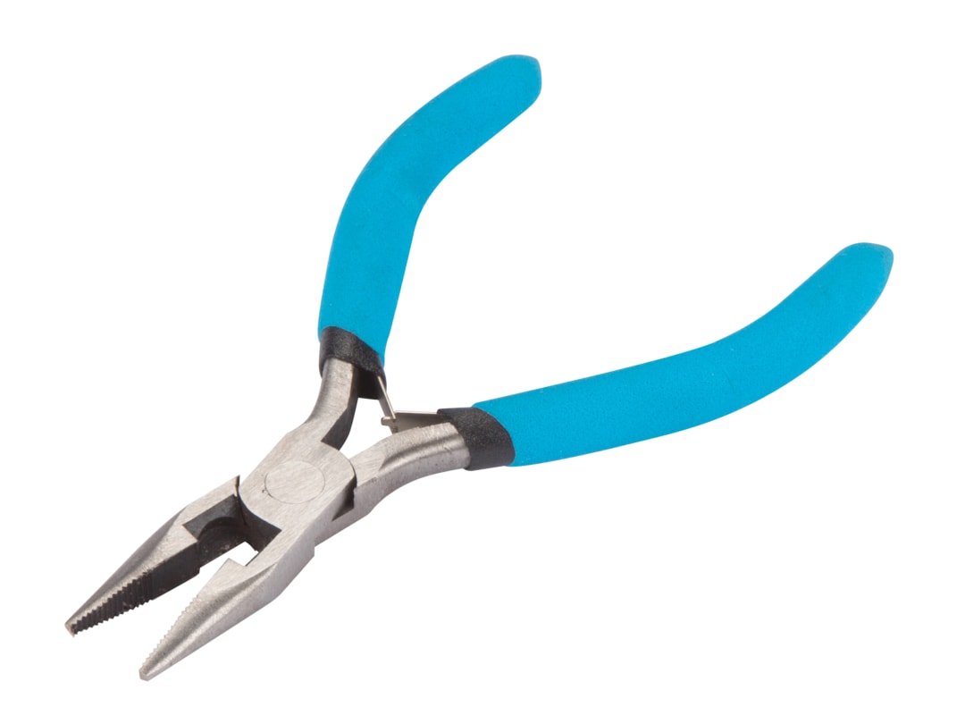 BlueSpot Tools Soft Grip Mini Long Nose Pliers 8507