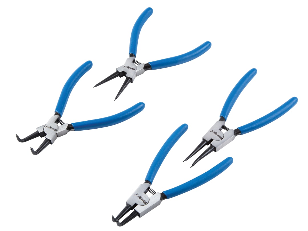 BlueSpot Tools Circlip Pliers Set, 4 Piece 8702