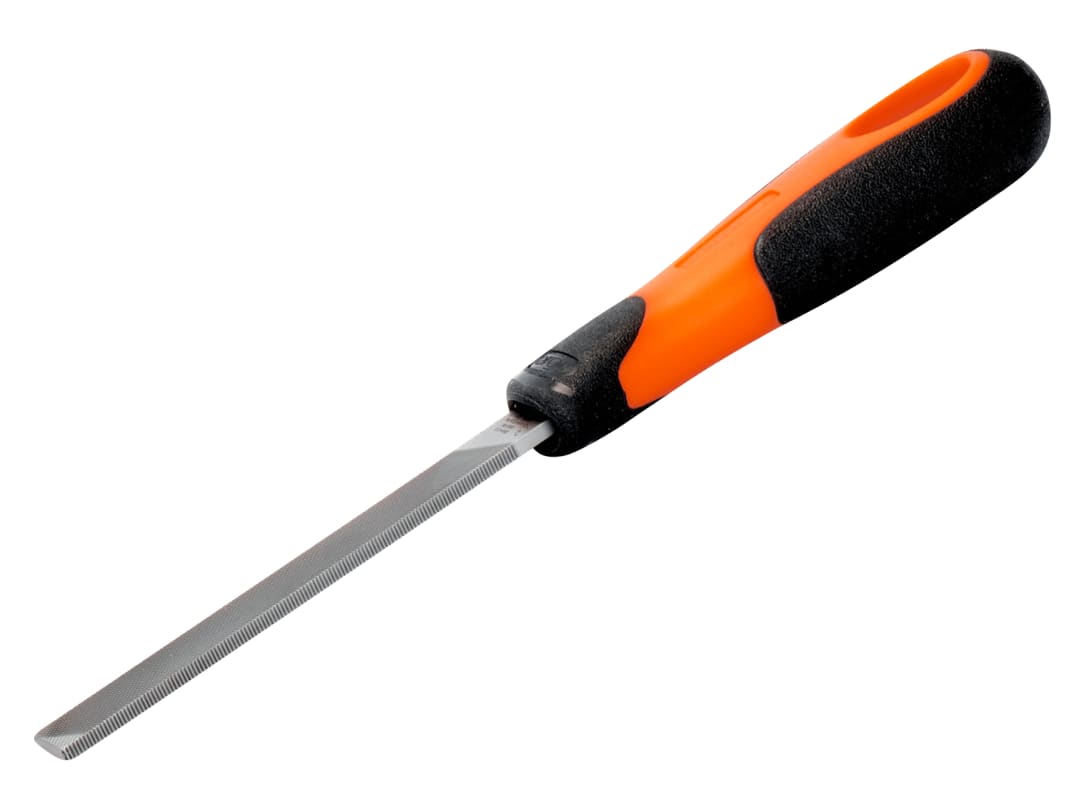 Bahco 1-100-08-2-2 ERGO™ Handled Flat Second Cut File 200mm (8in) 1-100-08-2-2