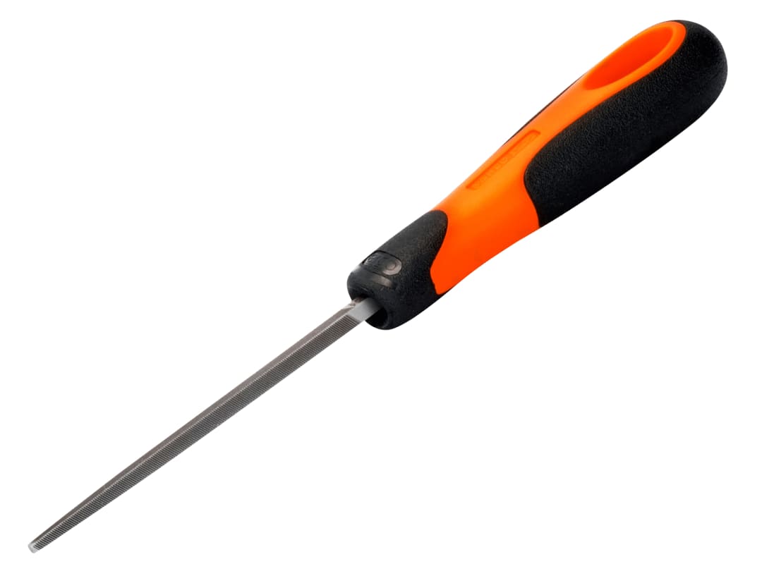 Bahco 1-160-08-2-2 ERGO™ Handled Engineering Square Second Cut File 200mm (8in) 1-160-08-2-2