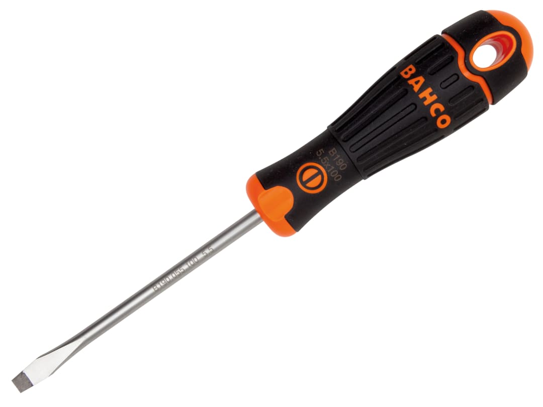 Bahco BAHCOFIT Screwdriver Flared Slotted Tip 14.0 x 250mm B190.140.250