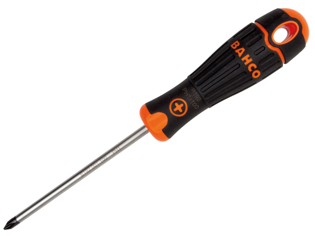Bahco BAHCOFIT Screwdriver Phillips Tip PH2 x 125mm B192.002.125
