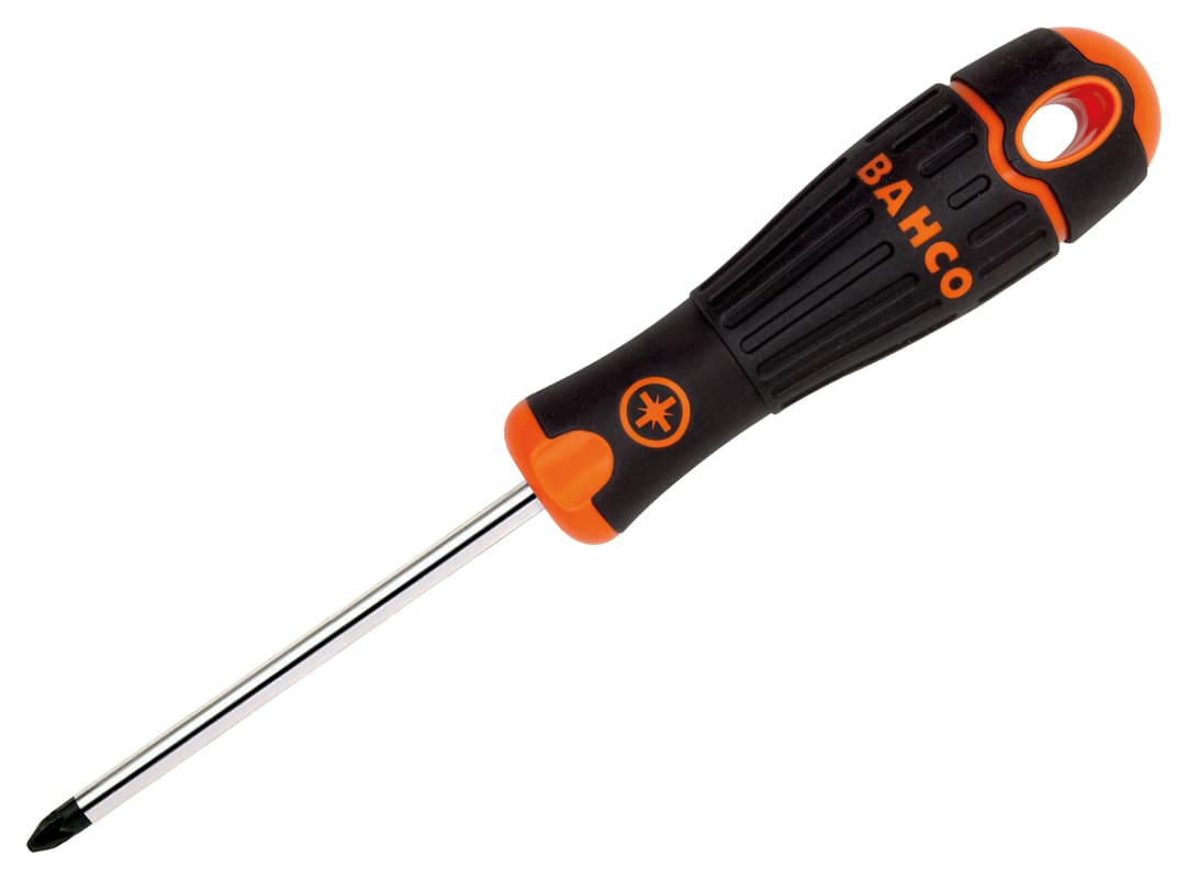 Bahco BAHCOFIT Screwdriver Pozidriv Tip PZ2 x 125mm B193.002.125