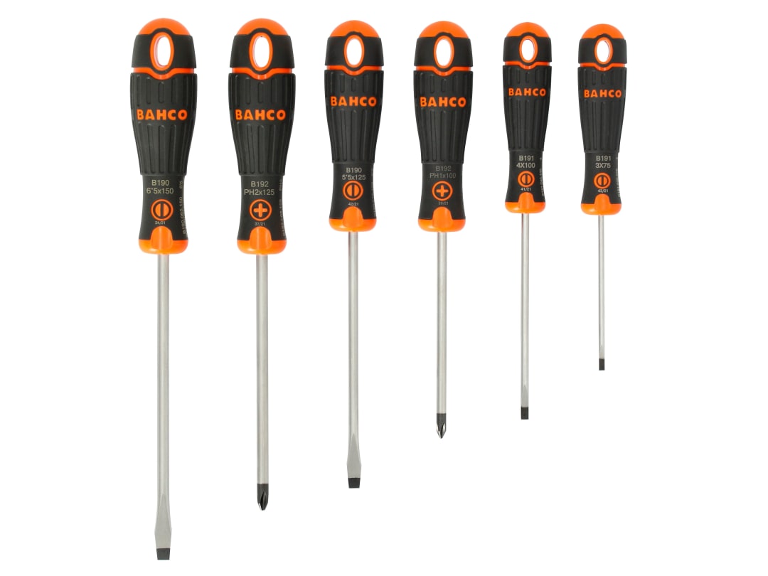 Bahco B219.006 BAHCOFIT Screwdriver Set, 6 Piece B219.006