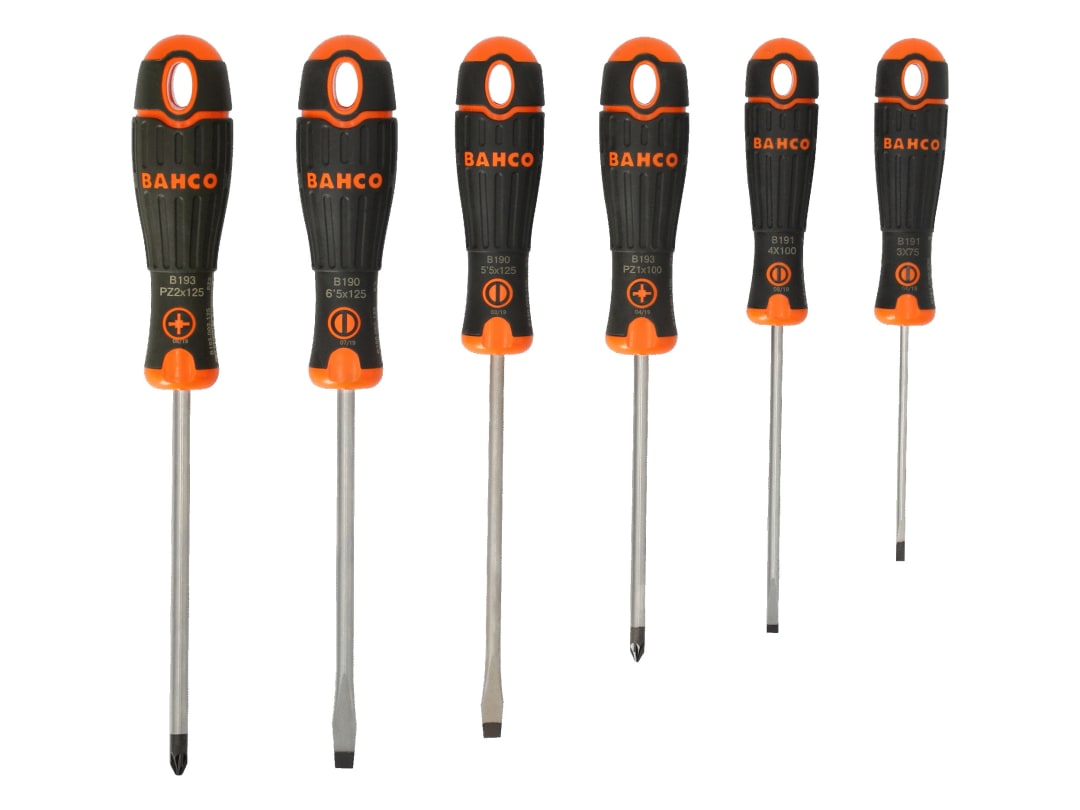 Bahco B219.016 BAHCOFIT Screwdriver Set, 6 Piece B219.016