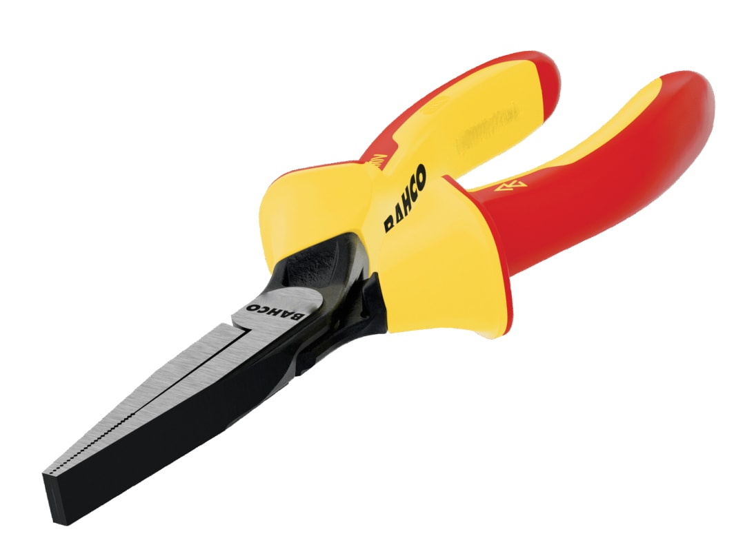 Photos - Pliers Bahco 2421S ERGO™ Insulated Flat Nose  180mm  2421 S-180 2421 S-180 (7in)