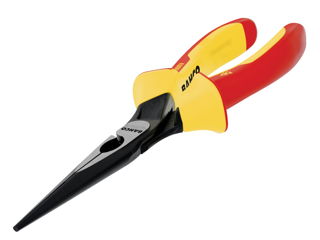 Bahco 2430S ERGO™ Insulated Long Nose Pliers 160mm (6.1/4in) 2430 S-160