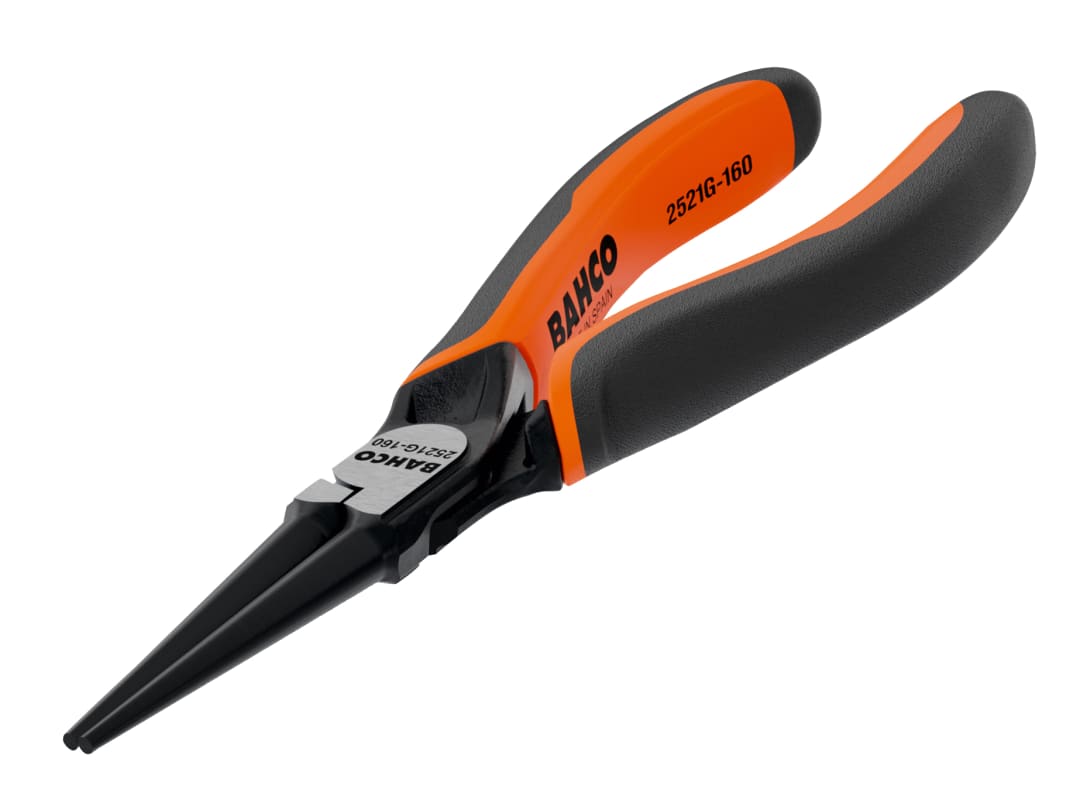Bahco 2521G ERGO™ Round Nose Pliers 140mm (5.1/2in) 2521 G-140
