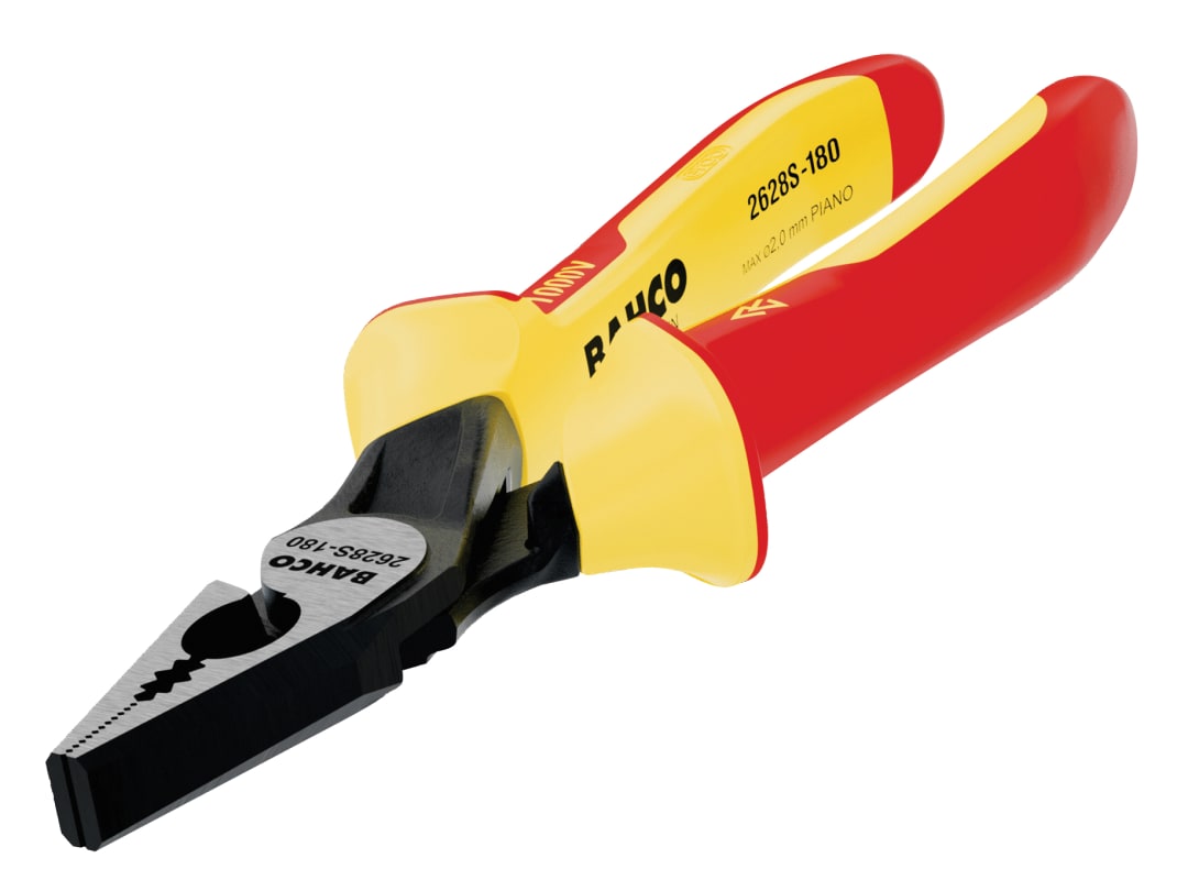 Bahco 2628S ERGO™ Insulated Combination Pliers 180mm (7in) 2628S-180