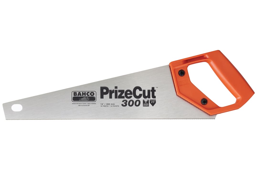 Bahco 300-14-F15/16-HP PrizeCut Toolbox Handsaw 350mm (14in) 15 TPI 300-14-F15/16-HP