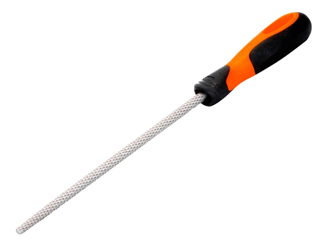 Bahco 6-345-08-2-2 ERGO™ Round Second Cut Cabinet Rasp 200mm (8in) 6-345-08-2-2