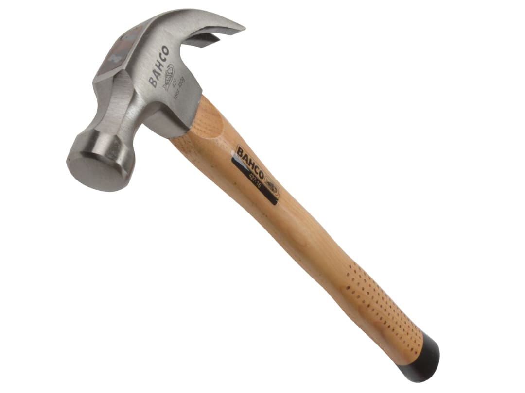 Bahco Claw Hammer Hickory Shaft 450g (16oz) 427-16