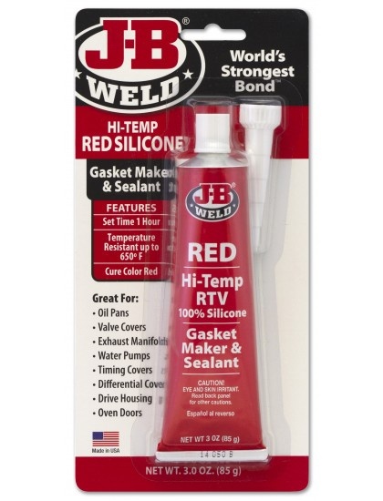 JB Weld Silicone Hi Temp 85gm JB31314