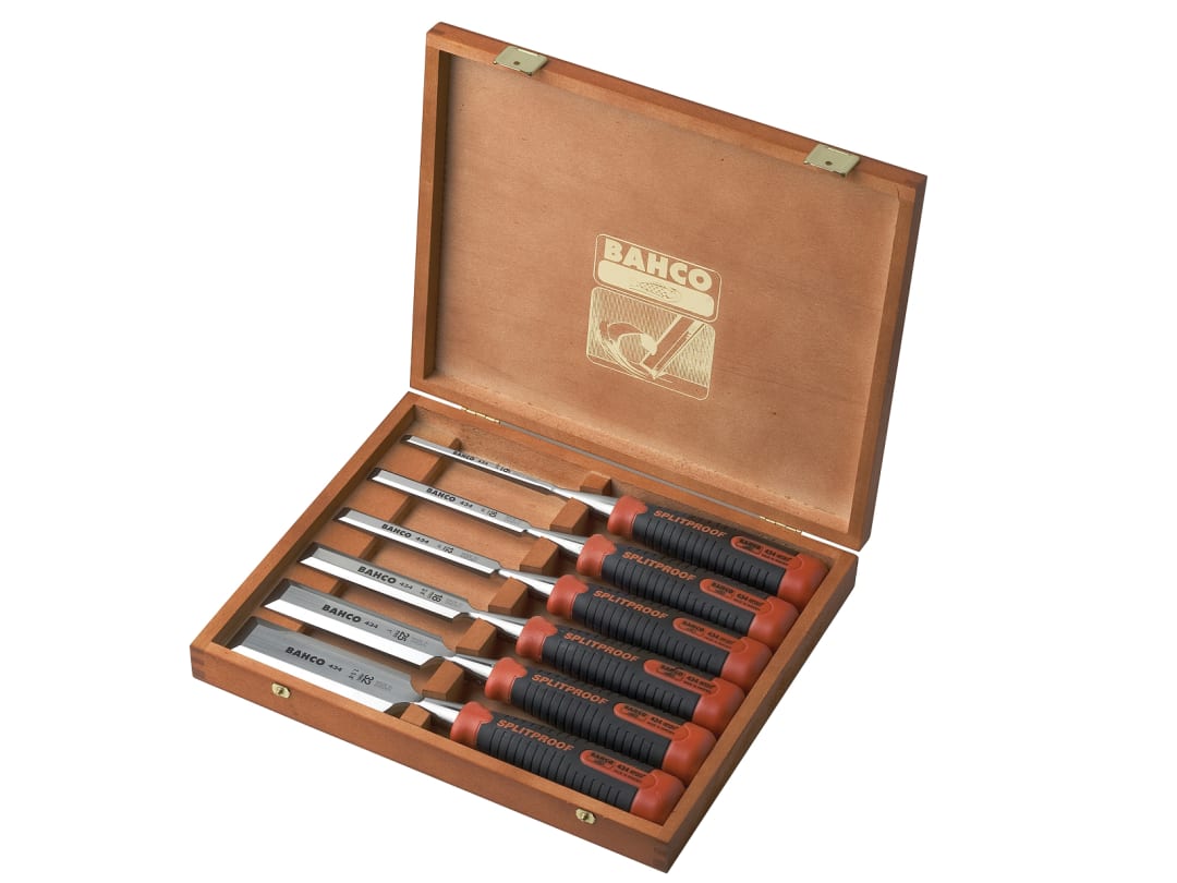 Bahco 434 Bevel Edge Chisel Set, 6 Piece 434-S6-EUR