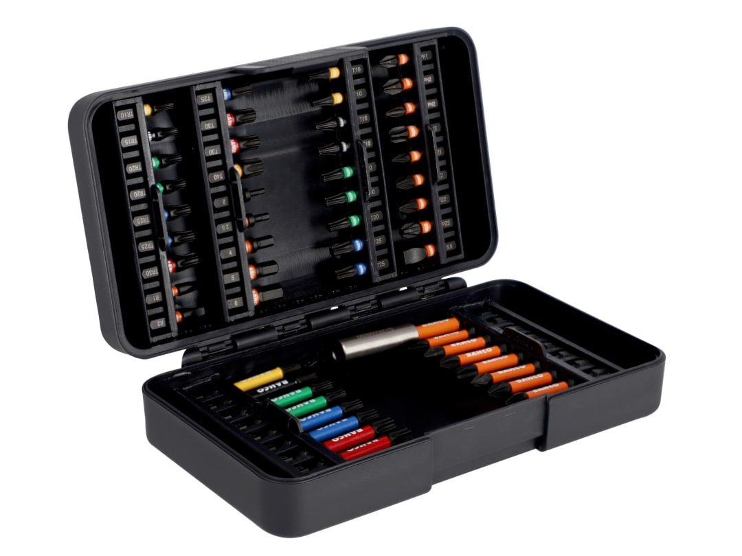 Bahco 66IM/54C-1 Impact Bit Set, 54 Piece 66IM/54C-1