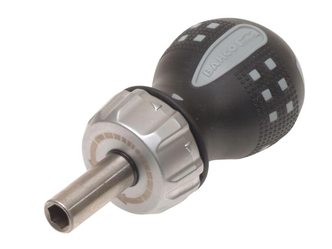 Bahco 808050S Stubby Ratchet Screwdriver 808050S