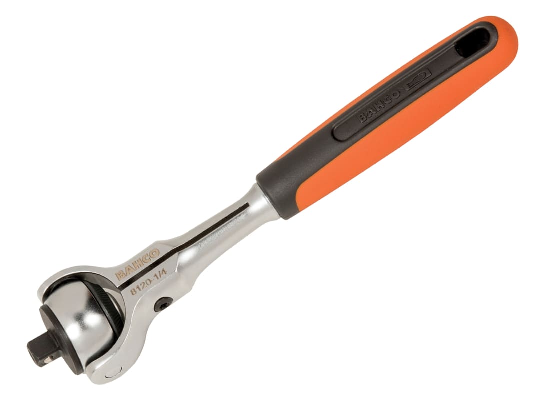Bahco Swivel Head Ratchet 1/4in Drive 04/01/8120